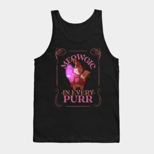 MEOWGIC IN EVERY PURR - MAGIC CAT Tank Top